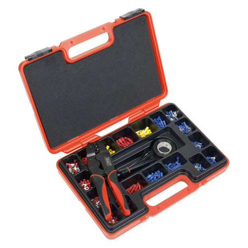 AK386 Ratchet Crimping Tool Kit 552pce