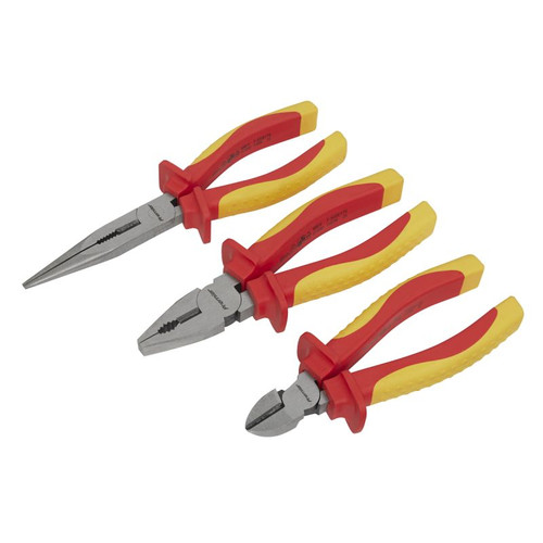 AK83452 Pliers Set VDE Approved 3pce