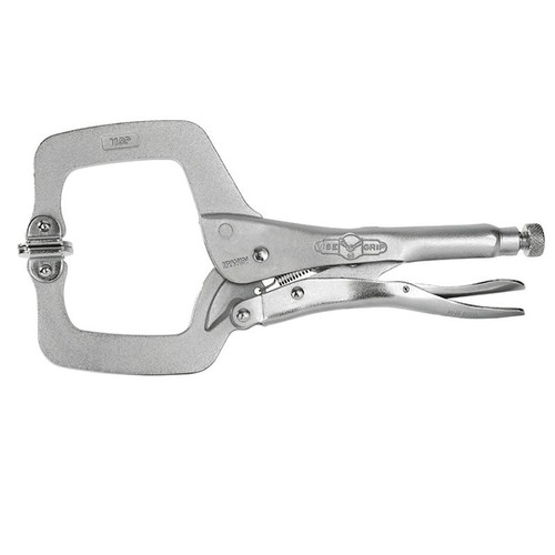 Vise Grip Locking C Clamp Swiv Based 11SP 275mm