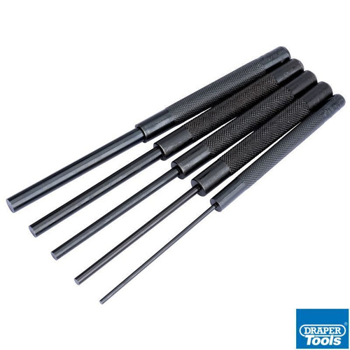 200mm Parallel Pin Punch Set 5pce