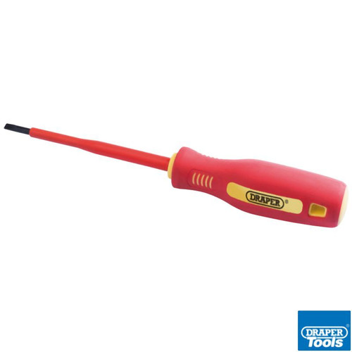 4mm x 100mm Insulated Plain Slot Screwdriver