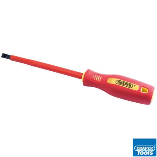 8mm x 150mm Insulated Plain Slot Screwdriver