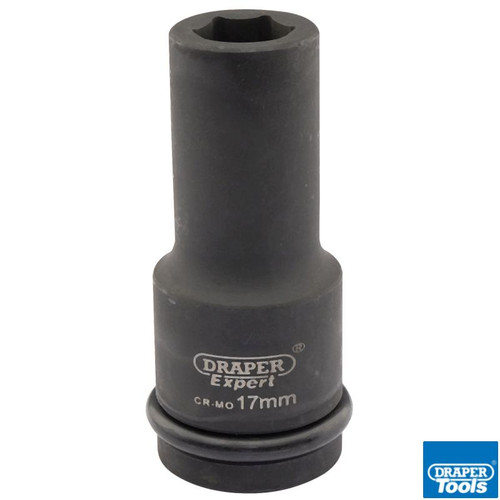 Expert 3/4in Sq Drive Hex Deep Impact Socket 17mm