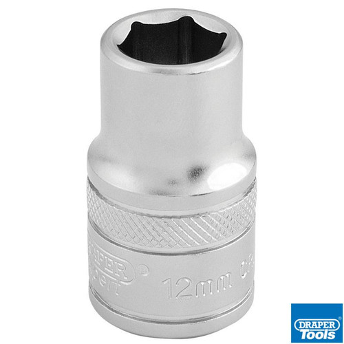 1/2in Sq Drive 6 Point Metric Socket 12mm