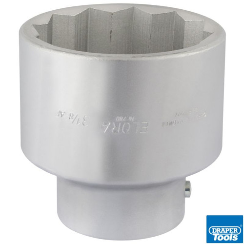 3.1/8in 1in Sq Drive Elora Bi-Hex Socket