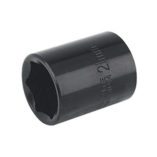 IS1221 Impact Socket 21mm 1/2in Sq