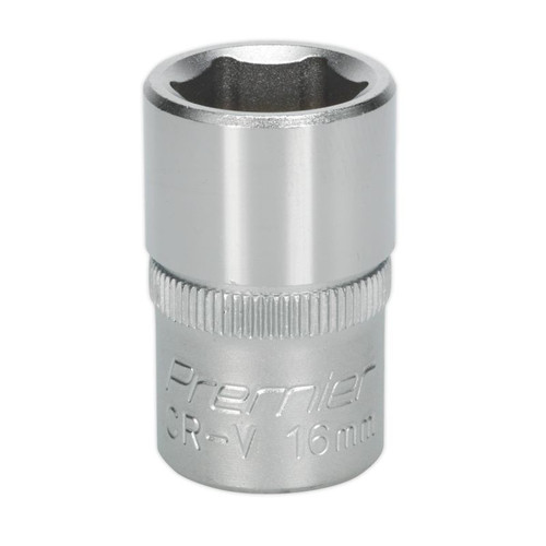 S1216 WallDrive Socket 16mm 1/2in Sq