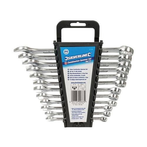 Combination Spanner Set Metric 8 - 19mm 12pce