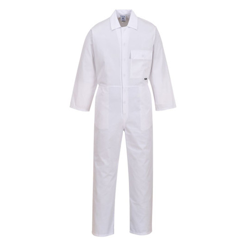 2802 Standard Coverall White L Regular