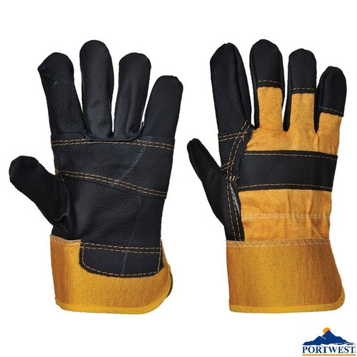 A200 Furniture Hide Glove Yellow XL