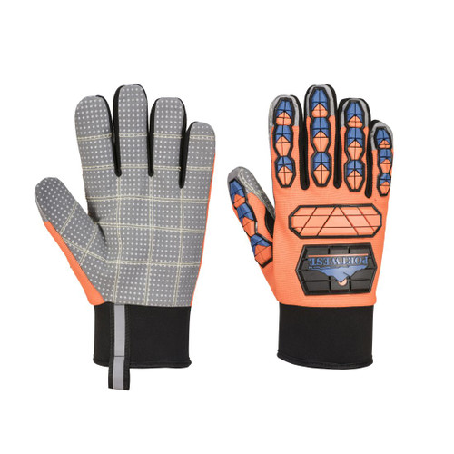 A726 Aqua-Seal Pro Glove Orange/Blue XL