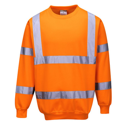 B303 Hi-Vis Sweatshirt Orange XS