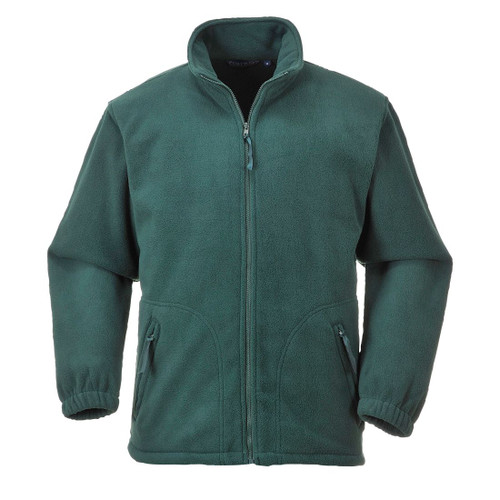 F400 Argyll Heavy Fleece Bottle Green S