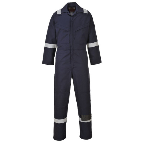 FR50 Flame Resistant Anti-Static Coverall 350g  NAVY S Regular