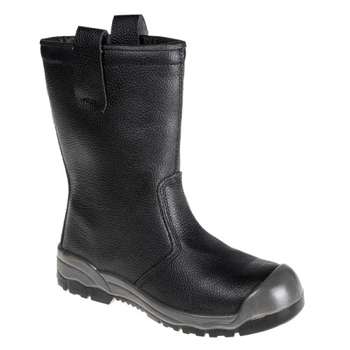 FW13 Steelite Rigger Boot S1P CI (With Scuff Cap) Black 11 (EU 46)