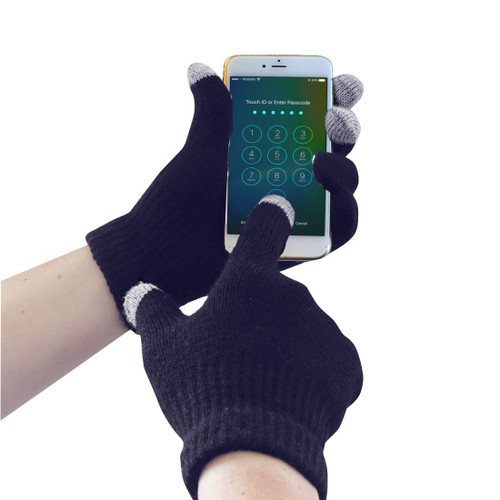 GL16 Touchscreen Knit Glove Navy L/XL