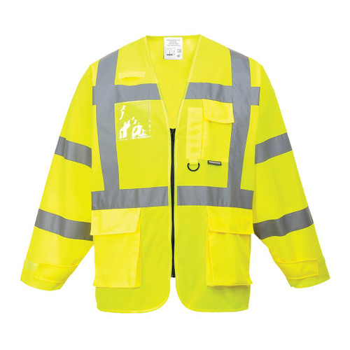 S475 Hi-Vis Executive Jacket Yellow S