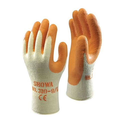 Showa 310 Orange Grip Glove -  ORANGE, M