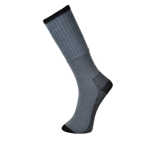 SK33 Work Sock 3 Pack Grey 39-43