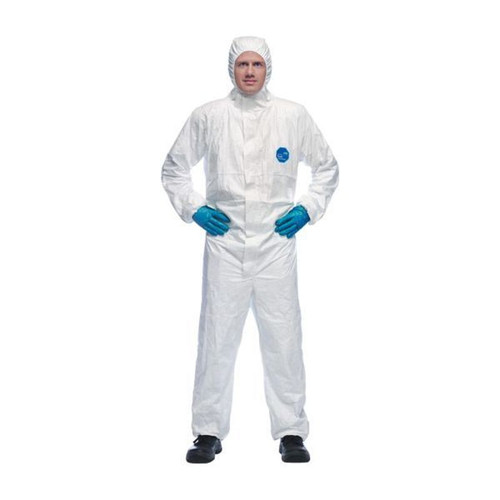Tyvek Classic Xpert CHF5A Disposable Coverall -  WHITE, XXL