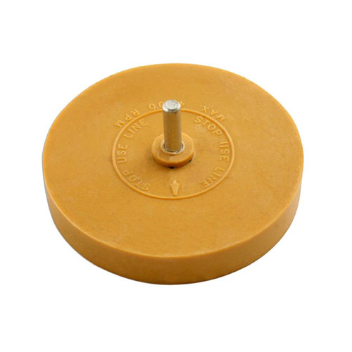 Eraser Wheel 88mm x 15mm (6mm spindle)