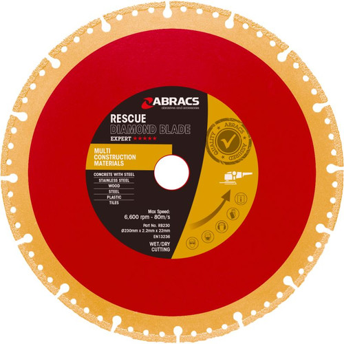 230mm x 22mm Rescue Blade