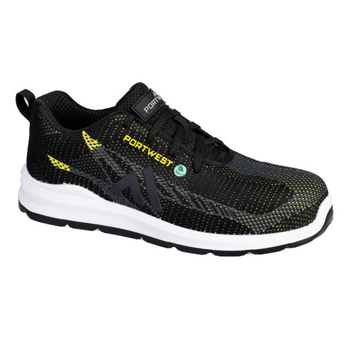 FC06 FX2 Eco Fly Composite Trainer S1PS SR FO Black/Yellow 6.5 (EU 40)