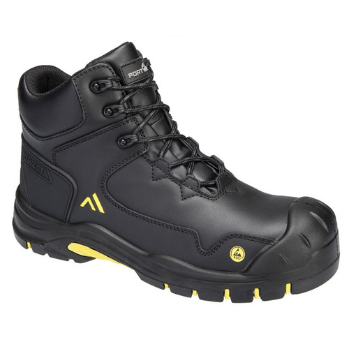 FC18 FX2 Apex Composite Mid Boot S3S ESD HRO SR SC FO Black/Yellow 12 (EU 47)