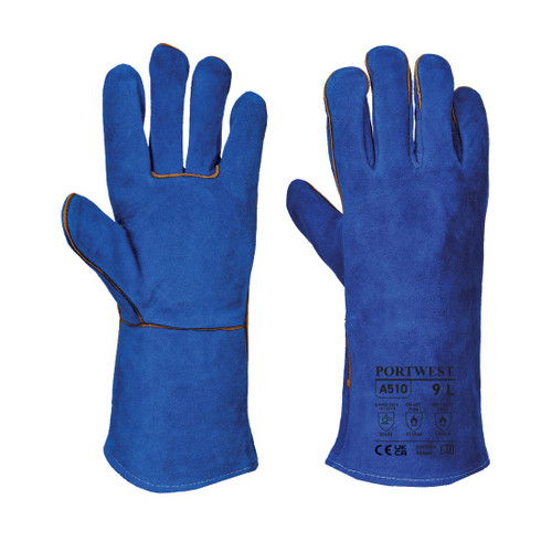 A510 Welders Gauntlet Blue XL