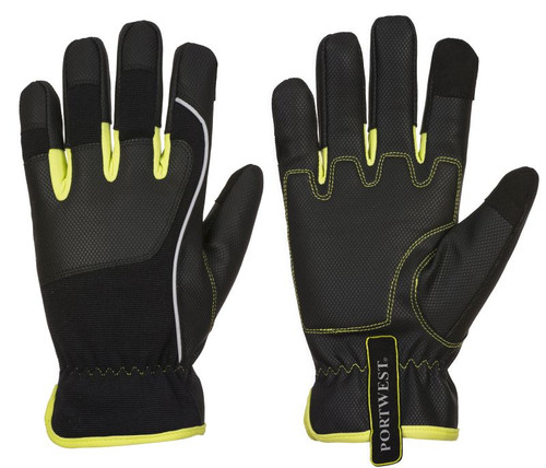 A771 PW3 Tradesman Glove Black/Yellow L