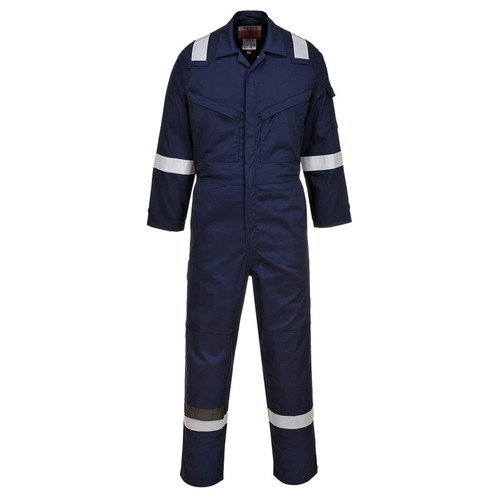 FR22 Insect Repellent Flame Resistant Coverall Navy L