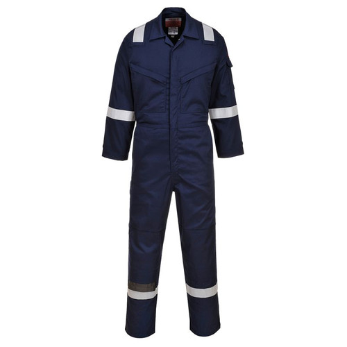 FR22 Insect Repellent Flame Resistant Coverall Navy M