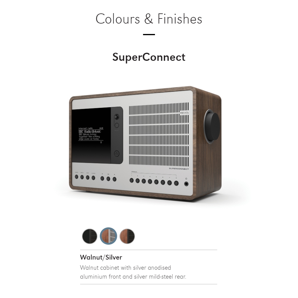 SuperConnect Walnut / Silver
