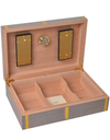 Elie Bleu Route 66 Limited Edition Wooden Humidor For 110 Cigars Open