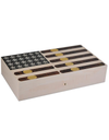 Elie Bleu Stars & Stripes Wooden Humidor For 110 Cigars