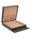 ST Dupont Travel Humidor Cigars Khaki Open Side View