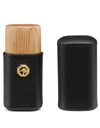 Stefano Ricci Calf Leather and Palladium Cigar Case Open