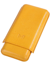 The Opus X Society Teju Leather Cigar Case Society Yellow Back