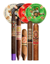 Fuente Opus X Purple Rain & Rare Pink Sampler with Ashtray 15 Rare Cigars