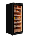 Raching C330A Cigar Humidor Cabinet Black Front View