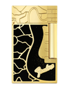 S.T. Dupont x Fender Line 2 "Perfect Ping" — Black/Yellow Gold Face