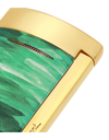 S.T. Dupont Geode Minijet — Green/Golden Face Detail