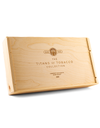 The Titans of Tobacco Collection Commemorative Wine Set Crate Closed