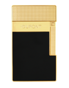 S.T. Dupont New Table Lighter — Black / Golden Face