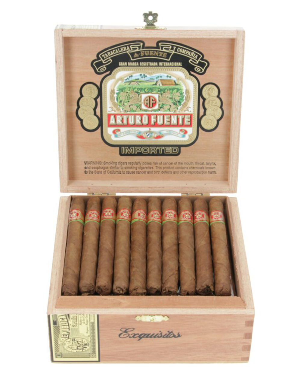 Arturo Fuente Gran Reserva Exquisitos Sun Grown Box Open