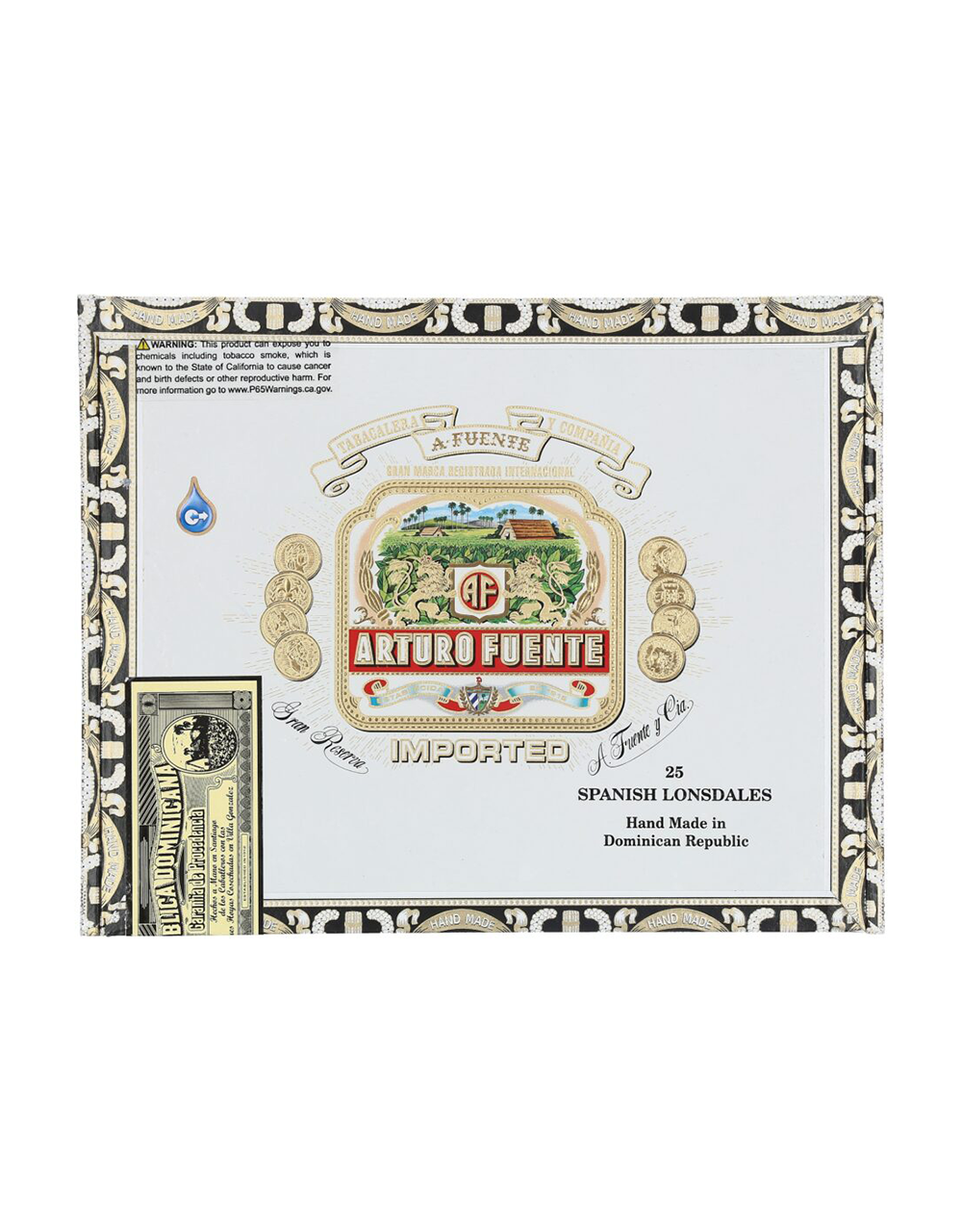 Arturo Fuente Gran Reserva Spanish Lonsdale Natural Box Closed