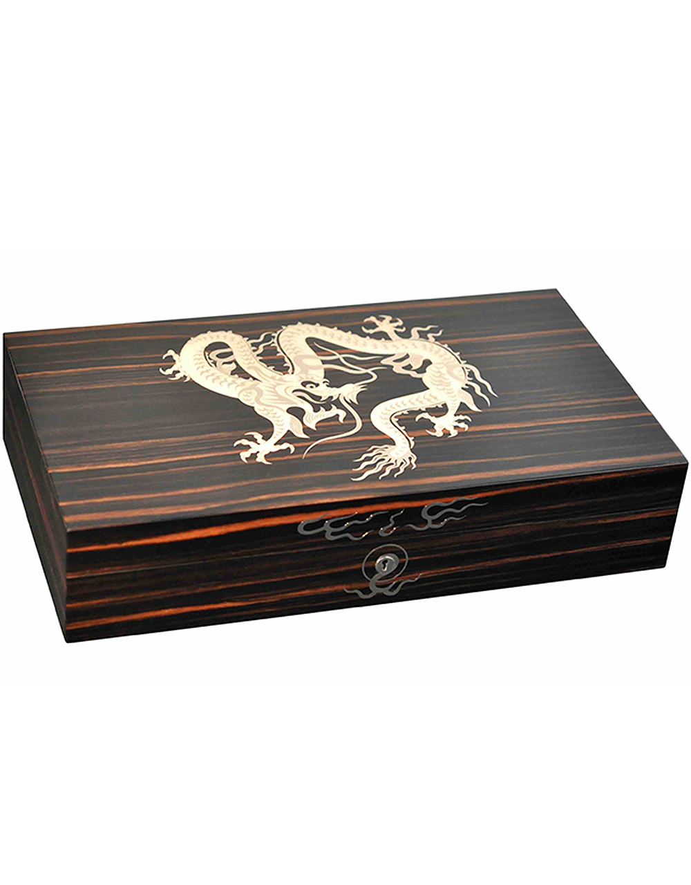 Elie Bleu Dragon Wooden Humidor For 110 Cigars