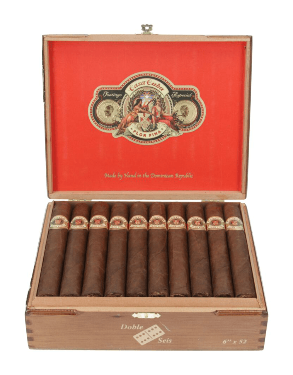 Arturo Fuente Casa Cuba Doble Seis Box Open