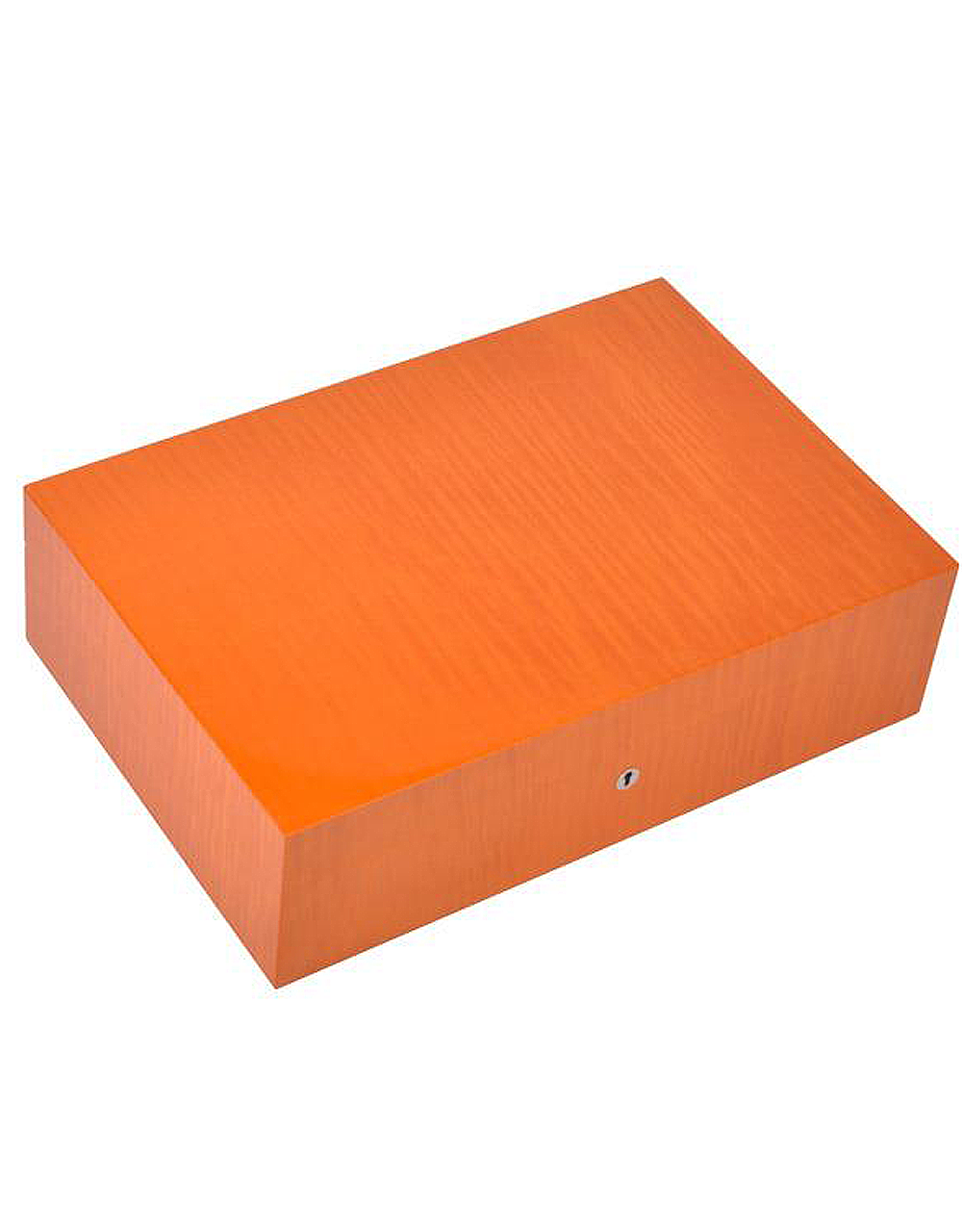 Elie Bleu Fruit Wooden Humidor For 50 Cigars Orange Sycamore