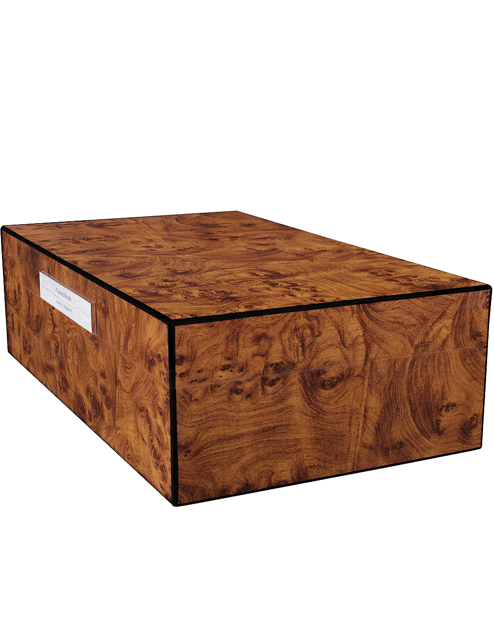 Prometheus Milano Series 100 Humidor Walnut Side